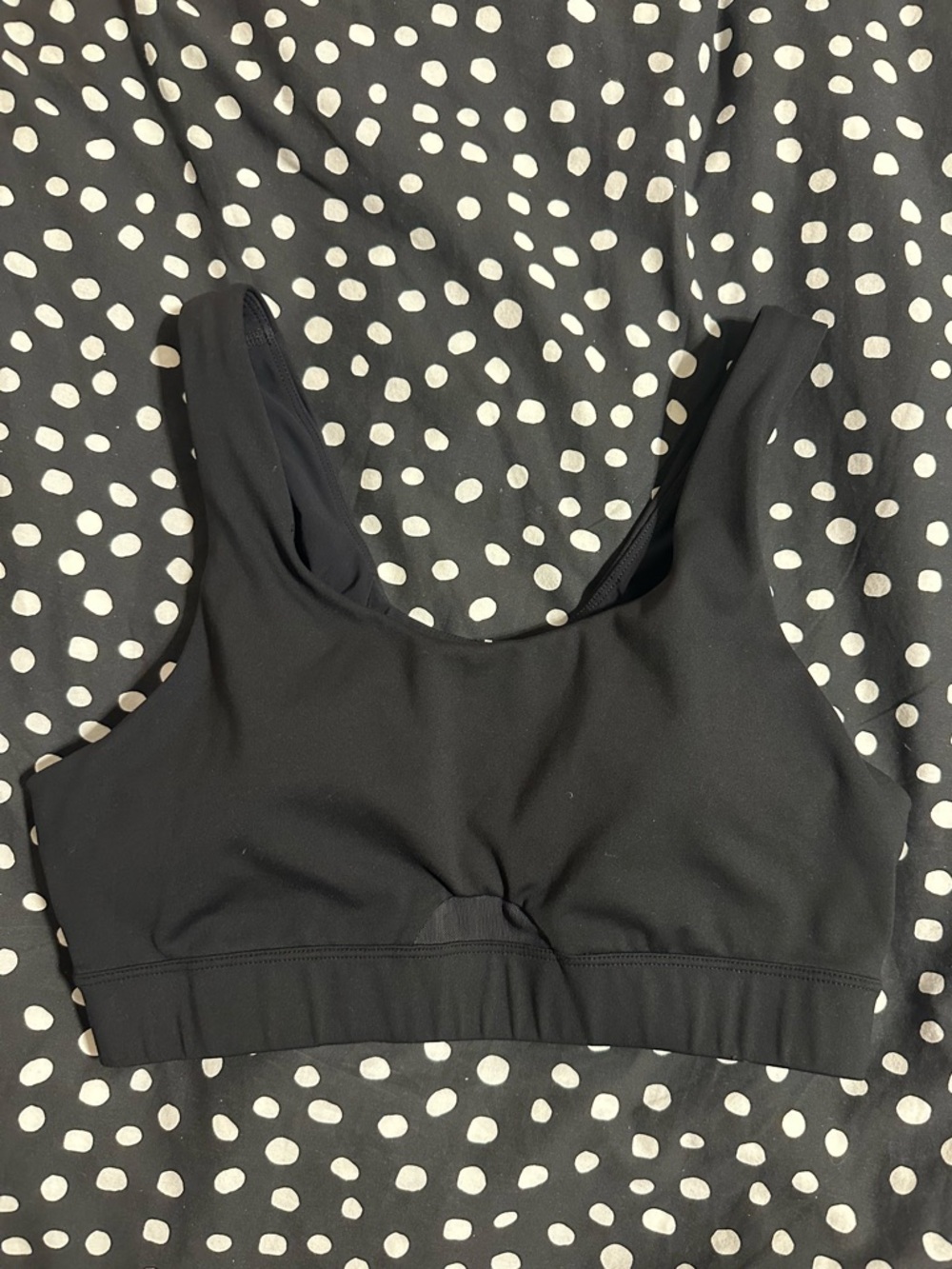 Outdoor Voices Black Sports Bra